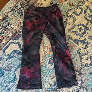 Oakley Women's Blue, Purple, and Pink Ski Pants